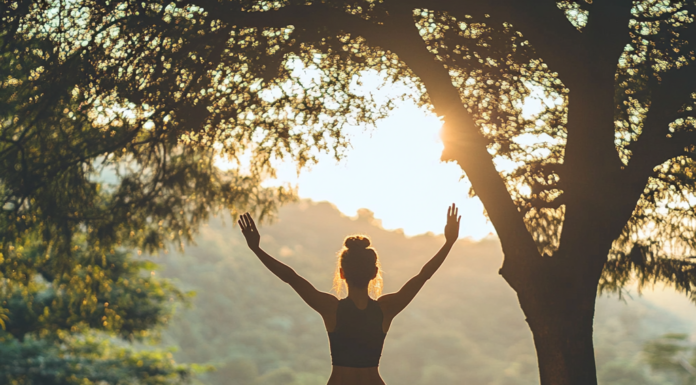 Top 7 Healthy Habits for a Balanced Fitness Lifestyle Individual enjoying a balanced fitness lifestyle with outdoor exercise and relaxation.