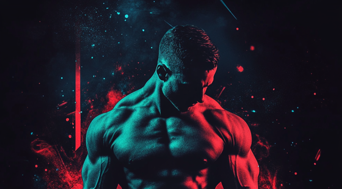 How to Stay Motivated on Your Fitness Journey Featured fitness motivation image of an athlete with a determined expression in a high-performance gym.