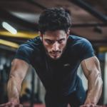 Functional Fitness: Exercises to Improve Daily Performance Featured image of an athlete mastering functional fitness with dynamic, fluid movements in a modern gym.