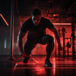 The Science Behind HIIT: Burn Fat Faster and Build Strength Individual demonstrating advanced HIIT training techniques with visual elements highlighting intervals and intensity.