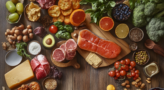 The Ultimate Guide to Nutrient-Packed Meal Plans for Athletes Organized display of nutrient-packed meal plans featuring balanced, healthy dishes for athletes.