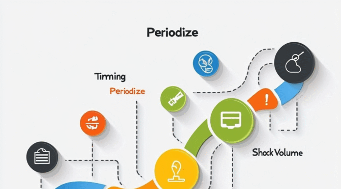 Effective Strategies to Overcome Fitness Plateaus Infographic roadmap showing five steps—assessment, training adjustment, nutrition strategy, advanced recovery, and result reevaluation—to overcome fitness plateaus